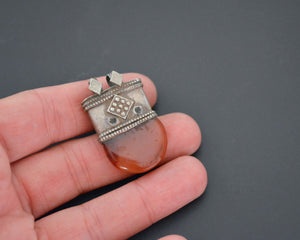 Old Yemeni Carnelian Pendant