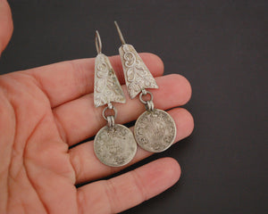 Ethnic Indian Earrings with Coins