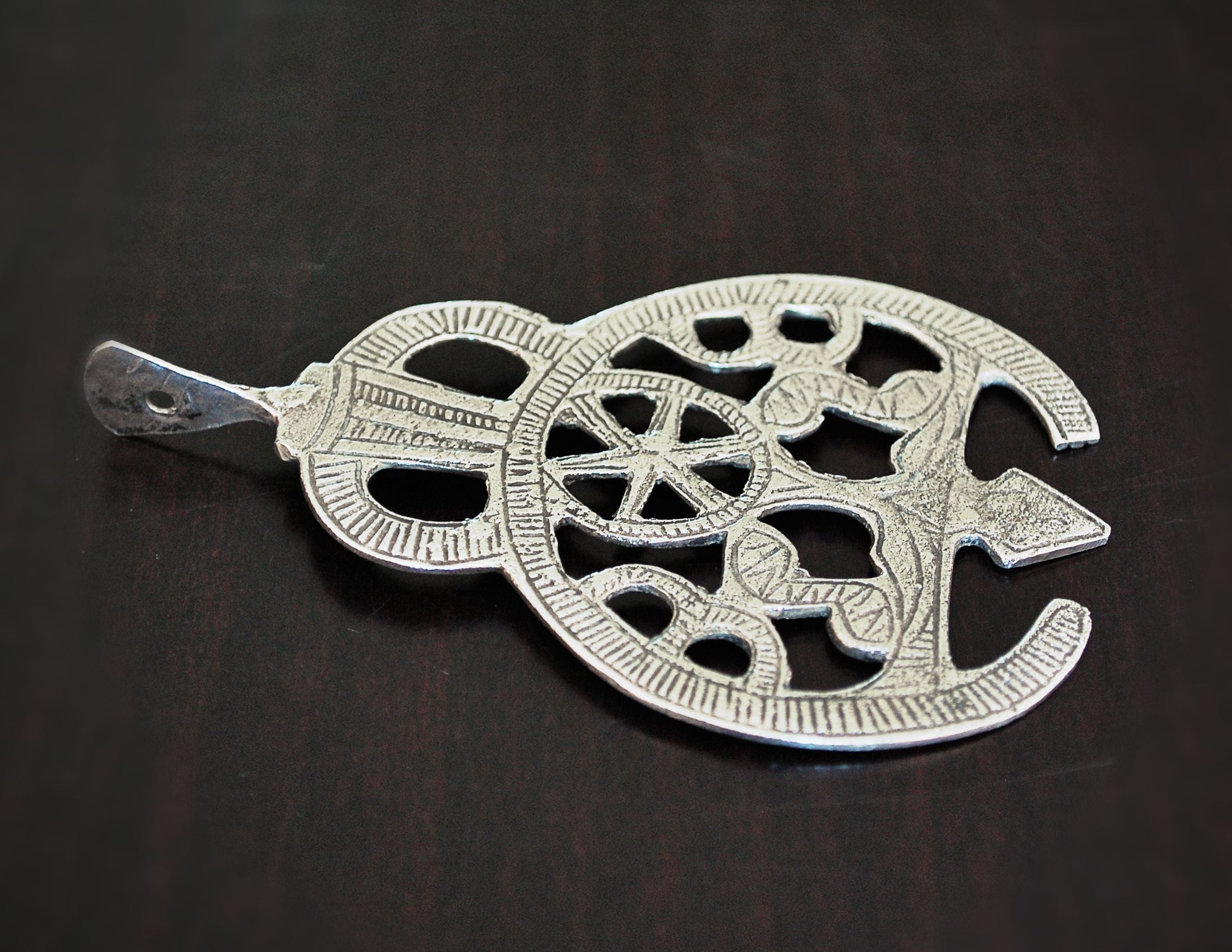 Lybian Hilal Pendant - Berber Pendant