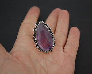 Amethyst Ring from India - Size 9.25