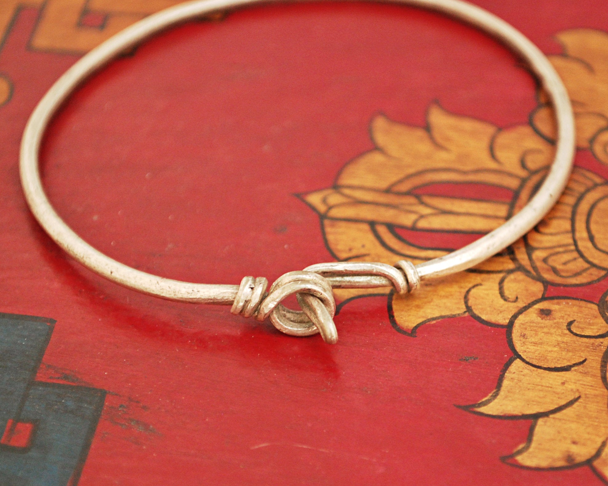 Rajasthani Tribal Silver Bracelet