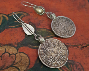 Ethnic Coin Earrings