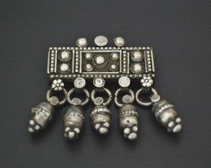 Yemeni Bedouin Pendant with Dangles