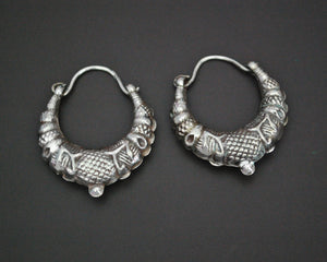 Nepali Hoop Earrings - SMALL / MEDIUM
