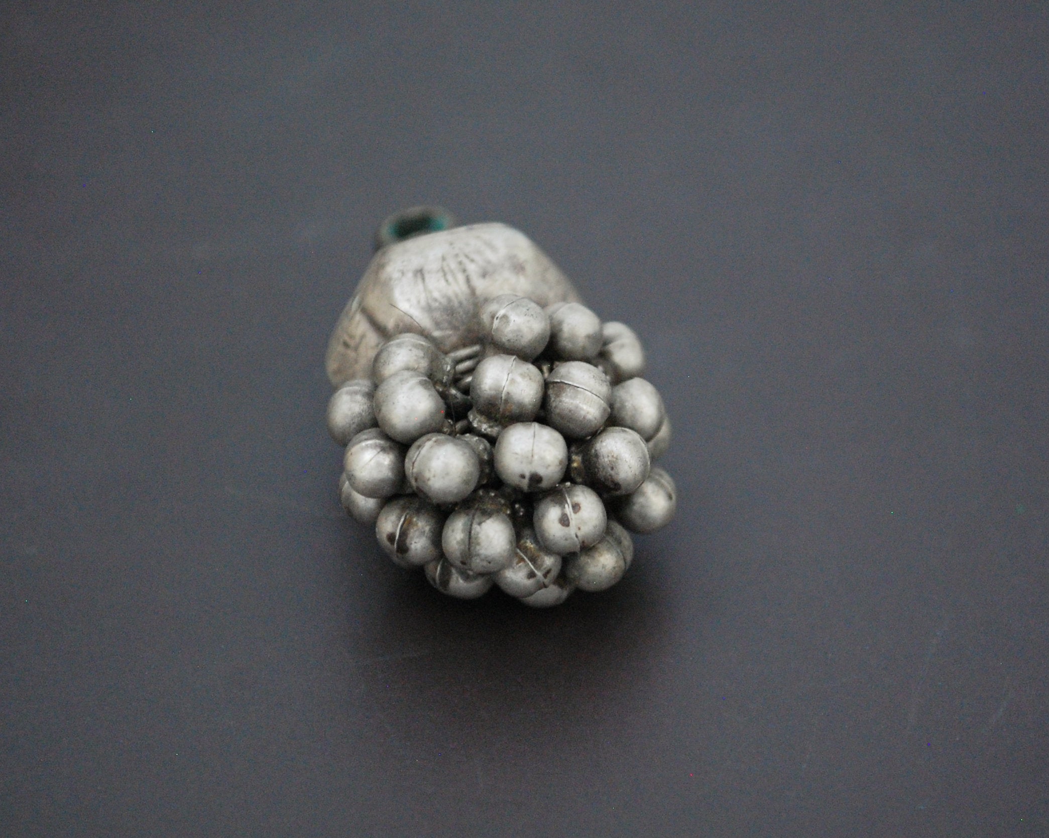 Old Rajasthani Silver Amulet Pendant