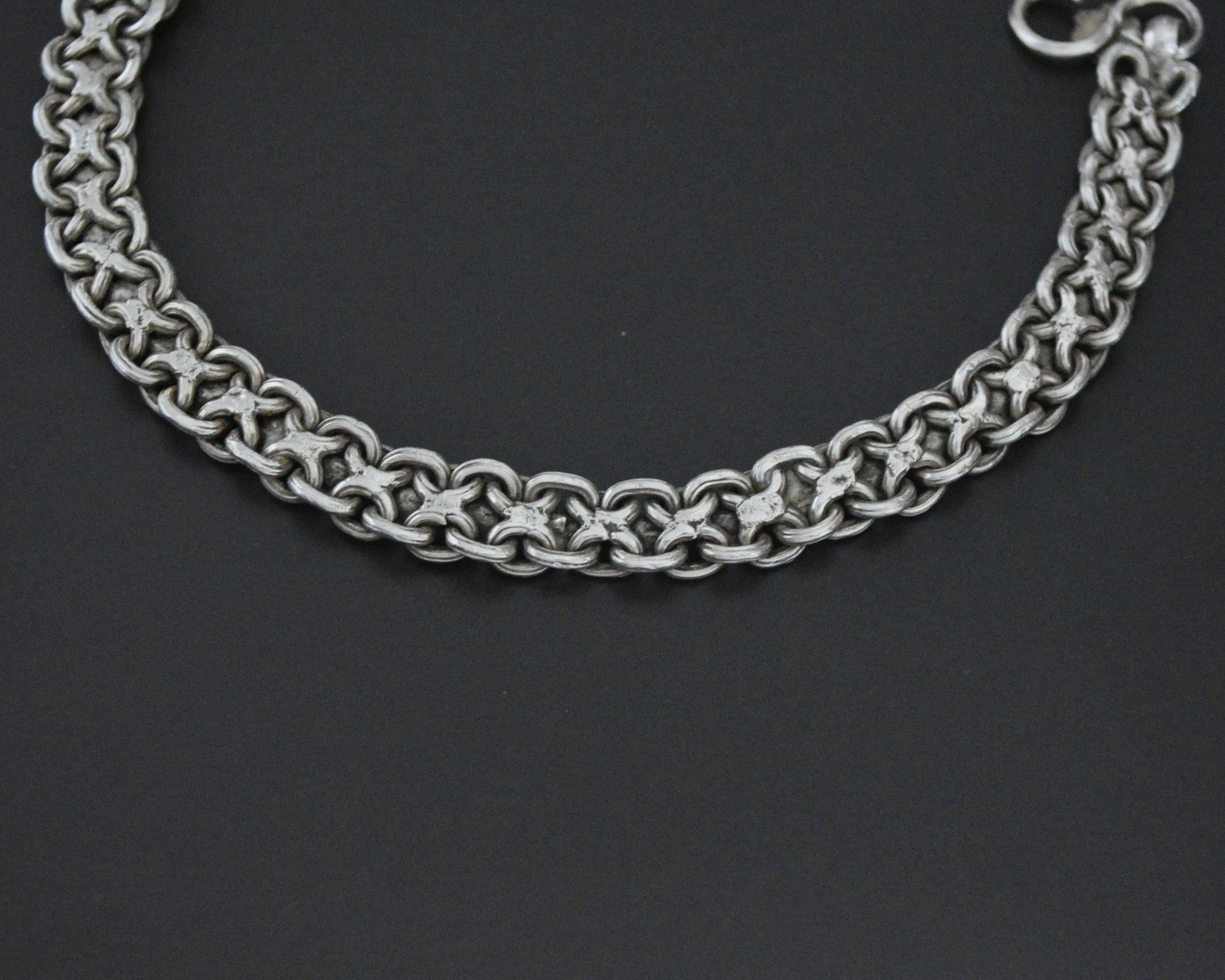 Rajasthani Sterling Silver Link Bracelet