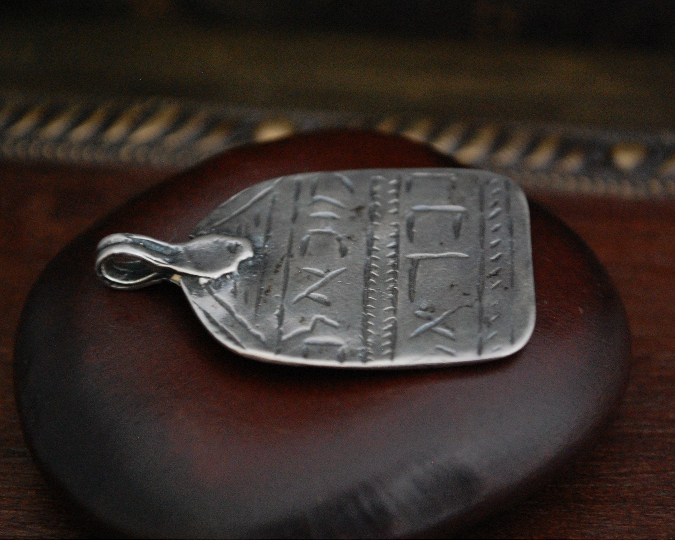 Ethnic Amulet with Hebrew and Aramaic Writing