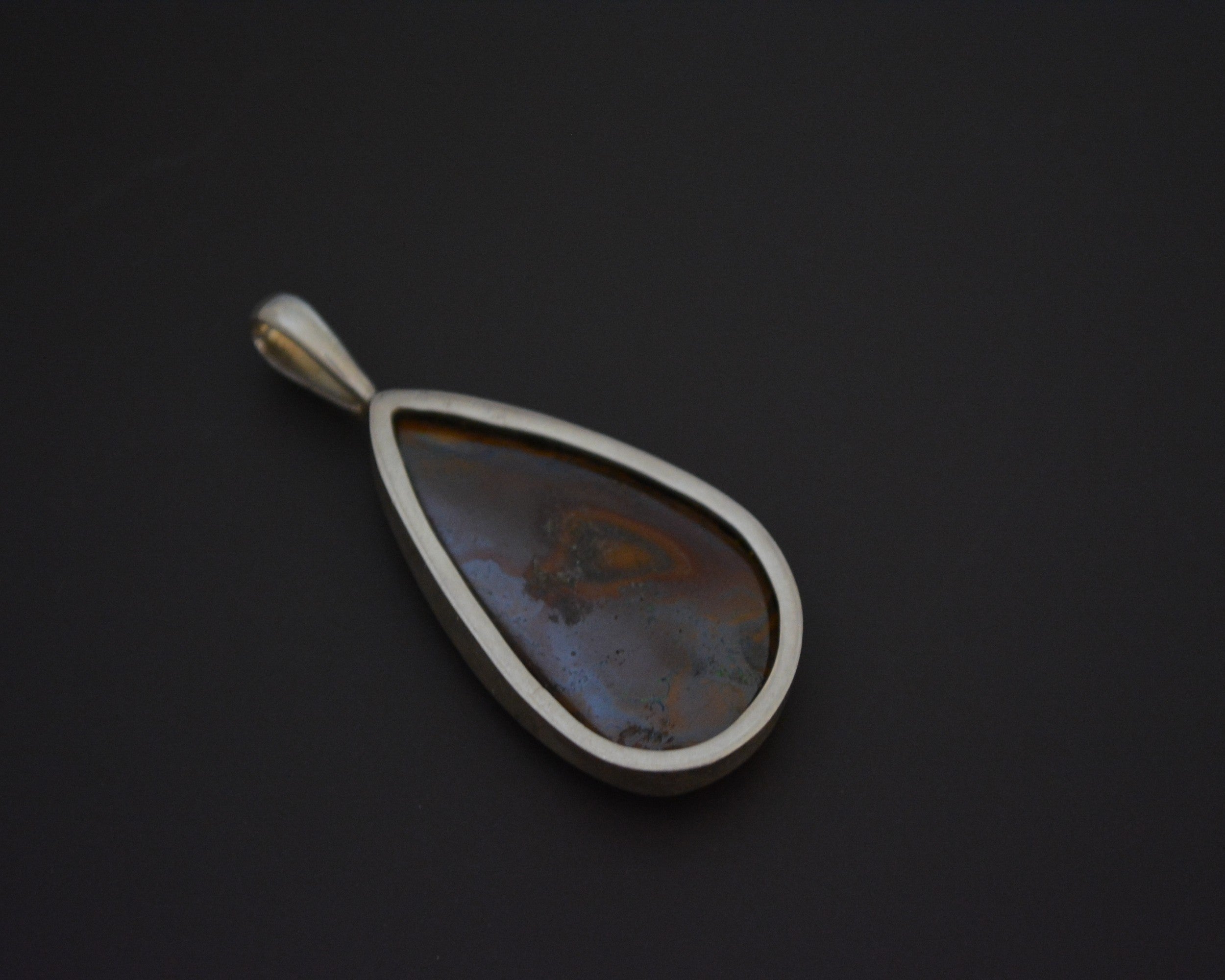 Opal Sterling Silver Pendant