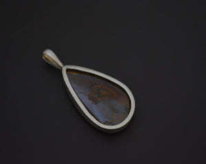 Opal Sterling Silver Pendant
