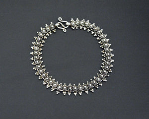 Ethnic Link Bracelet - Sterling Silver