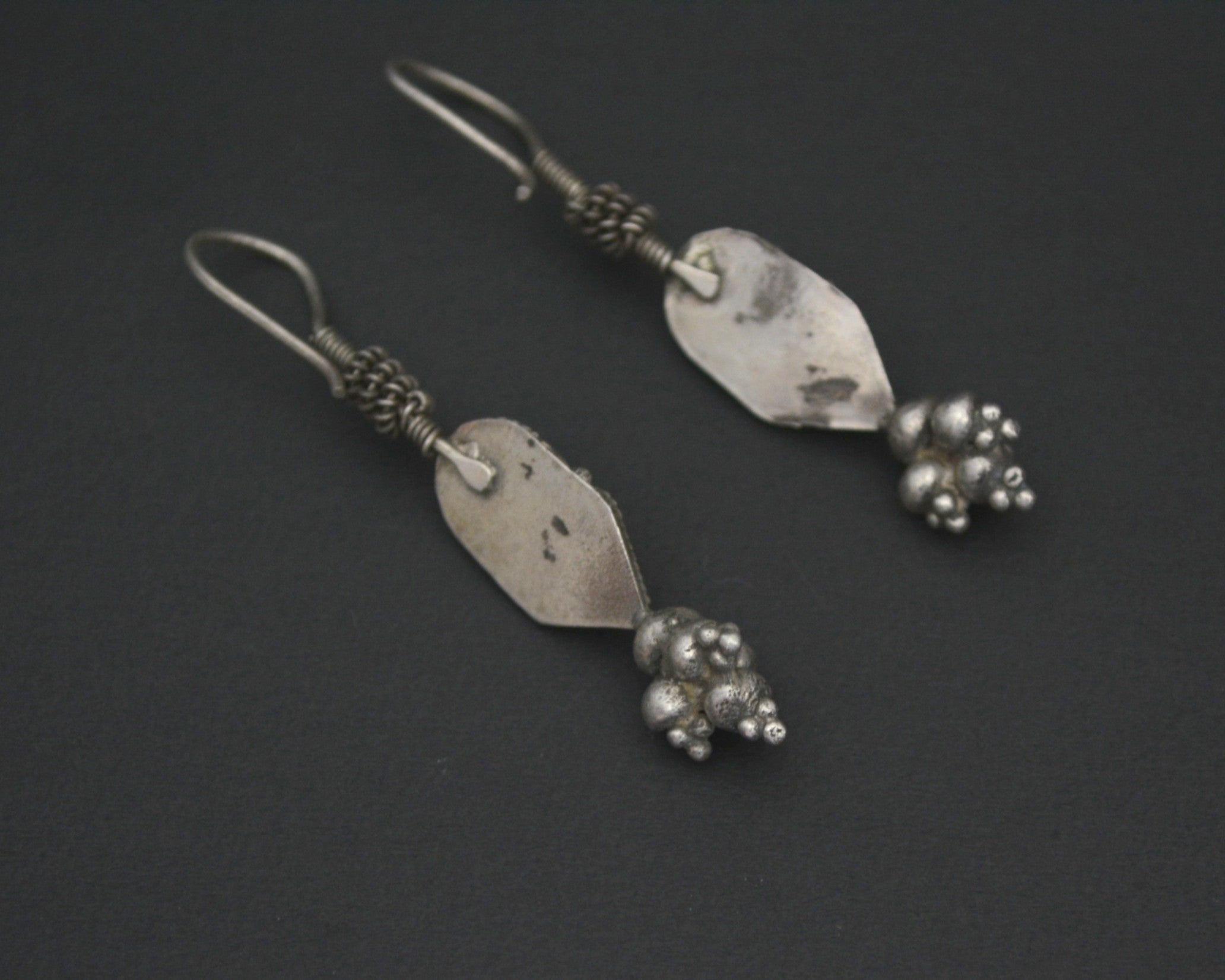 Ethnic Carnelian Earrings from India