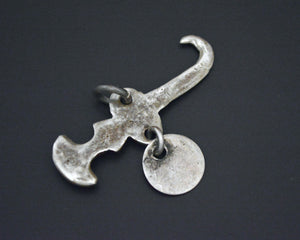 Berber Dagger Pendant with Coin