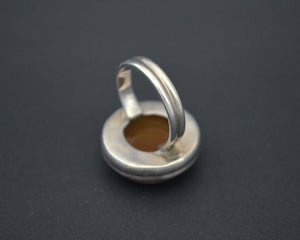 Ethnic Agate Ring  - Size 7.5