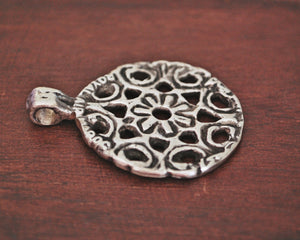 Old Berber Silver Amulet Pendant