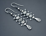 Rajasthani Silver Dangle Earrings
