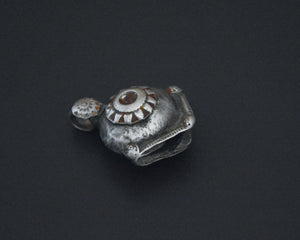 Old Afghani Bell Pendant Charm