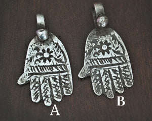 Old Berber Hamsa Pendant