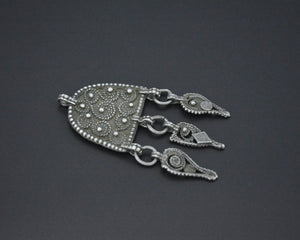 Antique Yemeni Pendant with Dangles