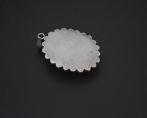 Large Turquoise Pendant from India