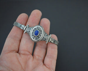 Ethnic Lapis Lazuli Snake Chain Bracelet
