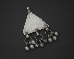 Afghani Pendant with Glass and Bells