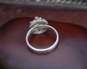 Berber Enamel Ring - Size 5.75 / 6