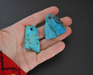 Free Form Arizona Turquoise Nugget Pendant