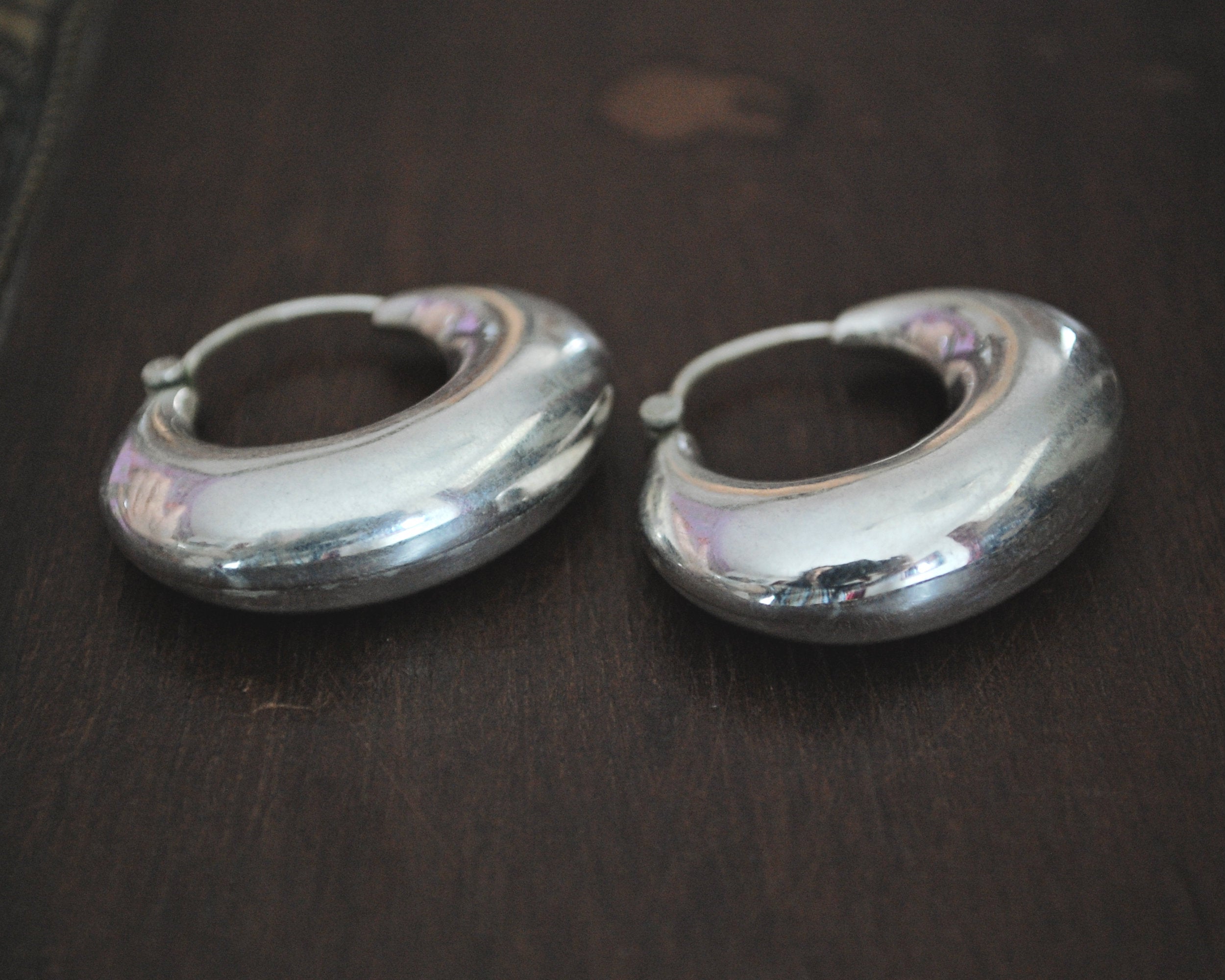 Ethnic Hoop Earrings - MEDIUM