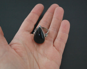 Ethnic Onyx Ring - Size 7.5