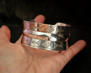Tuareg Silver Cuff Bracelet