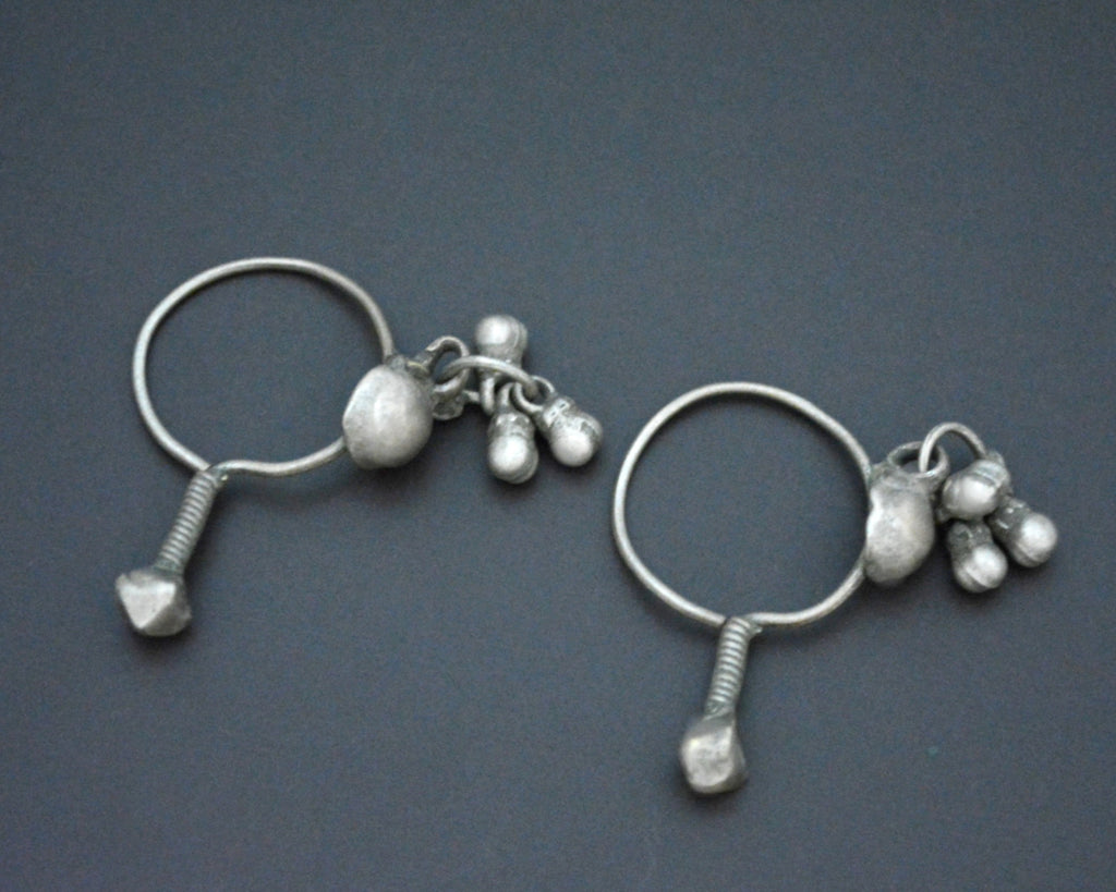 Reserved for E. - Tribal Indian Earrings from Gujarat
