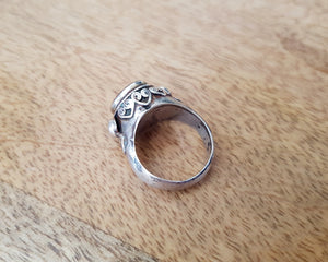 Turkmen Carnelian Ring - Size 9.5