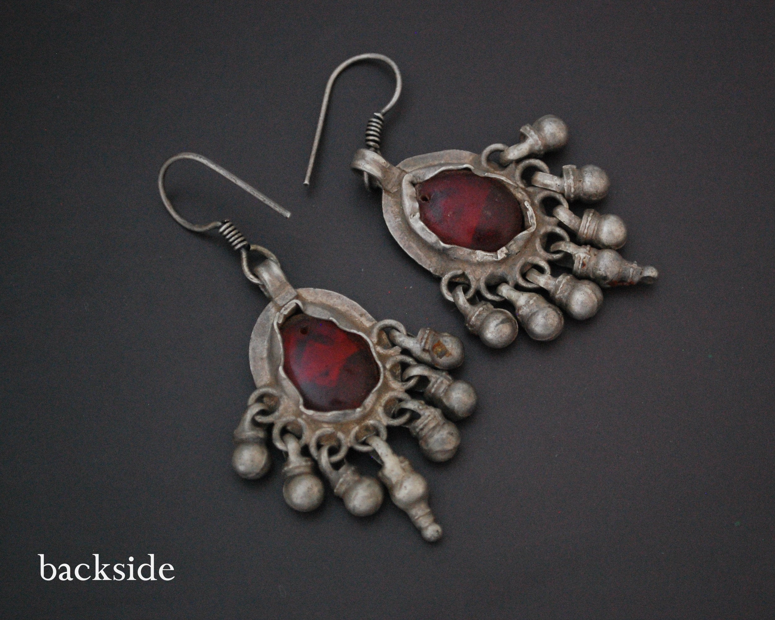 Rajasthani Earrings with Glass