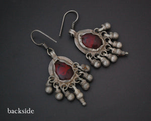Rajasthani Earrings with Glass