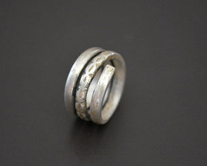 Old Coil Ring from India - Size 4.5