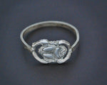 Dainty Scarab Ring from Egypt - Size 8