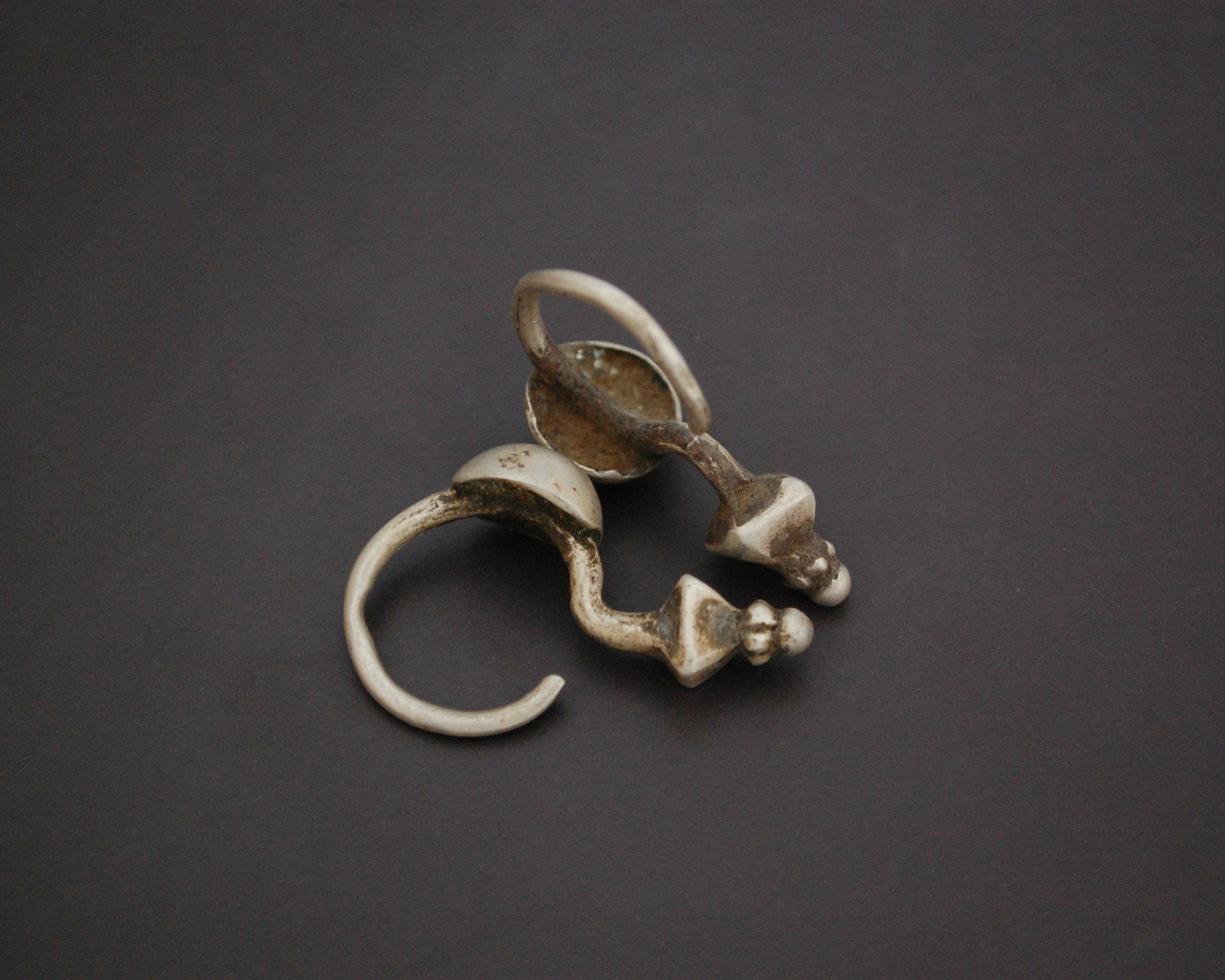 Tribal Indian Earrings from Gujarat