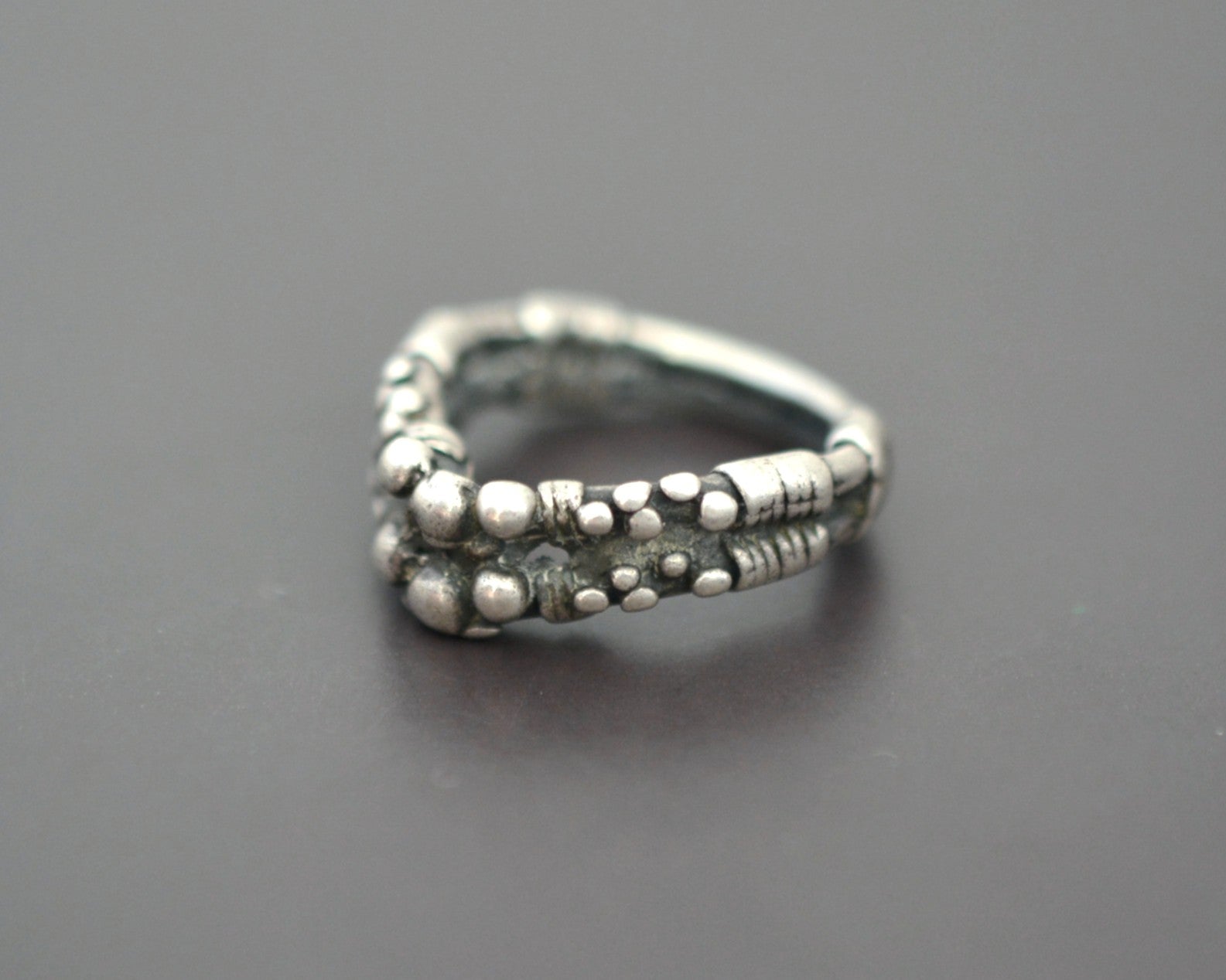 Old Yemeni Silver Ring - Size 5