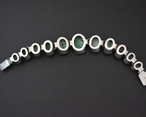 Bold Ethnic Turquoise Link Bracelet