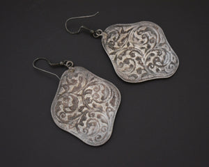 Nepali Repoussee Dangle Earrings