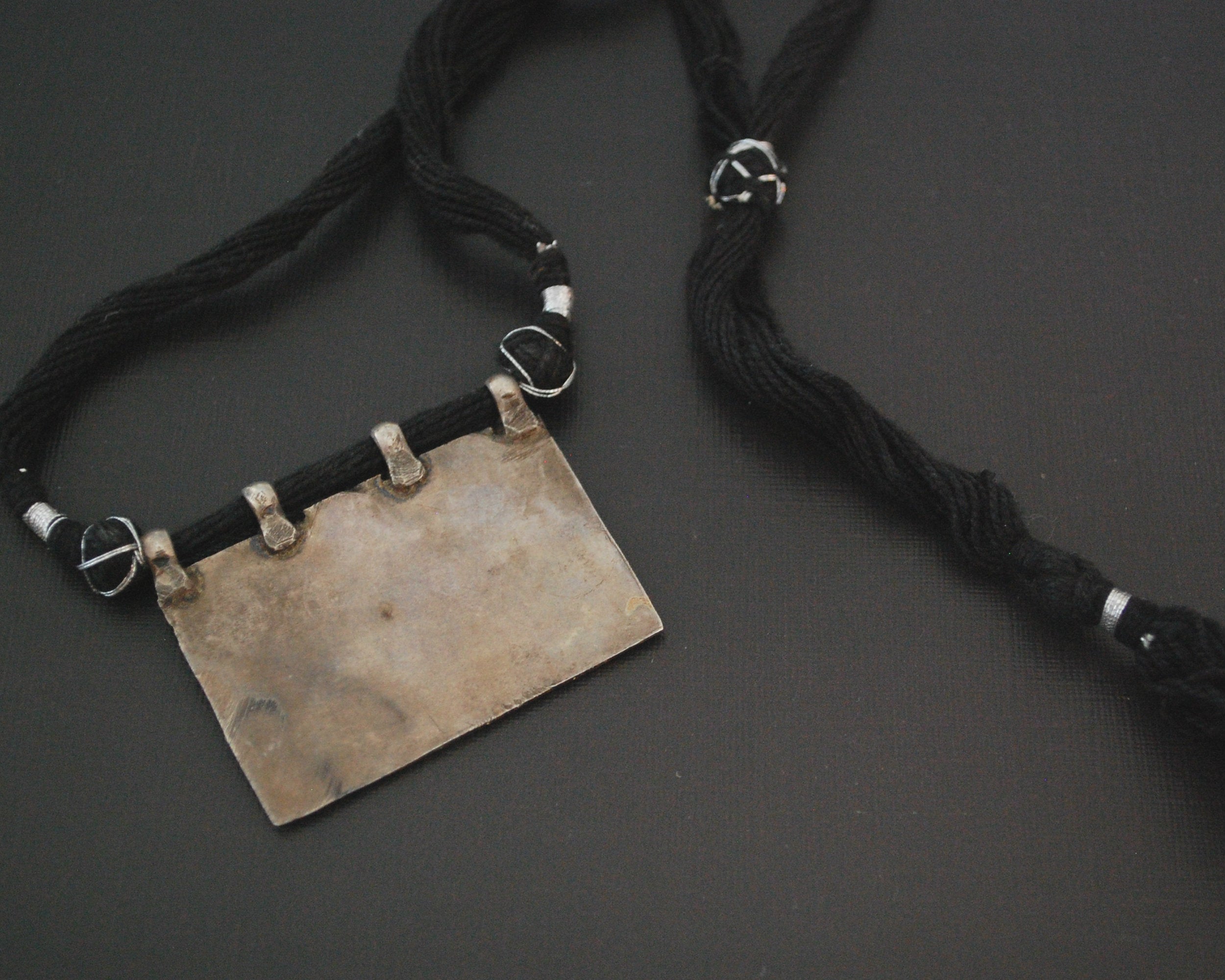 Hindu Amulet Sapta Matrikas Necklace on Adjustable Cord