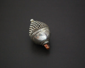 Old Rajasthani Silver Amulet Pendant