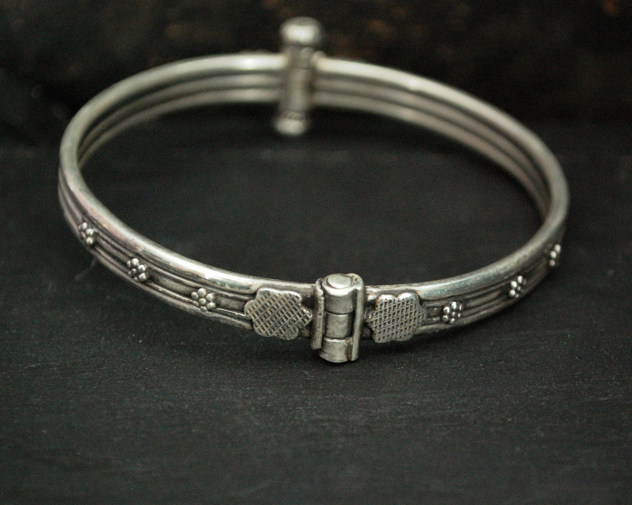 Indian Rajasthani Silver Bracelet