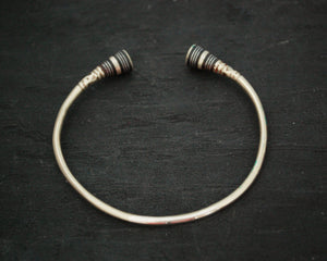 Tuareg Silver Bracelet with Ebony