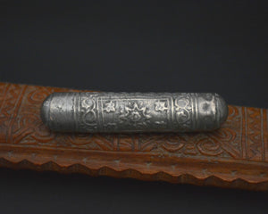 Afghani Old Scroll Box Pendant