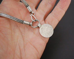 Snake Chain Bracelet with Berber Coin