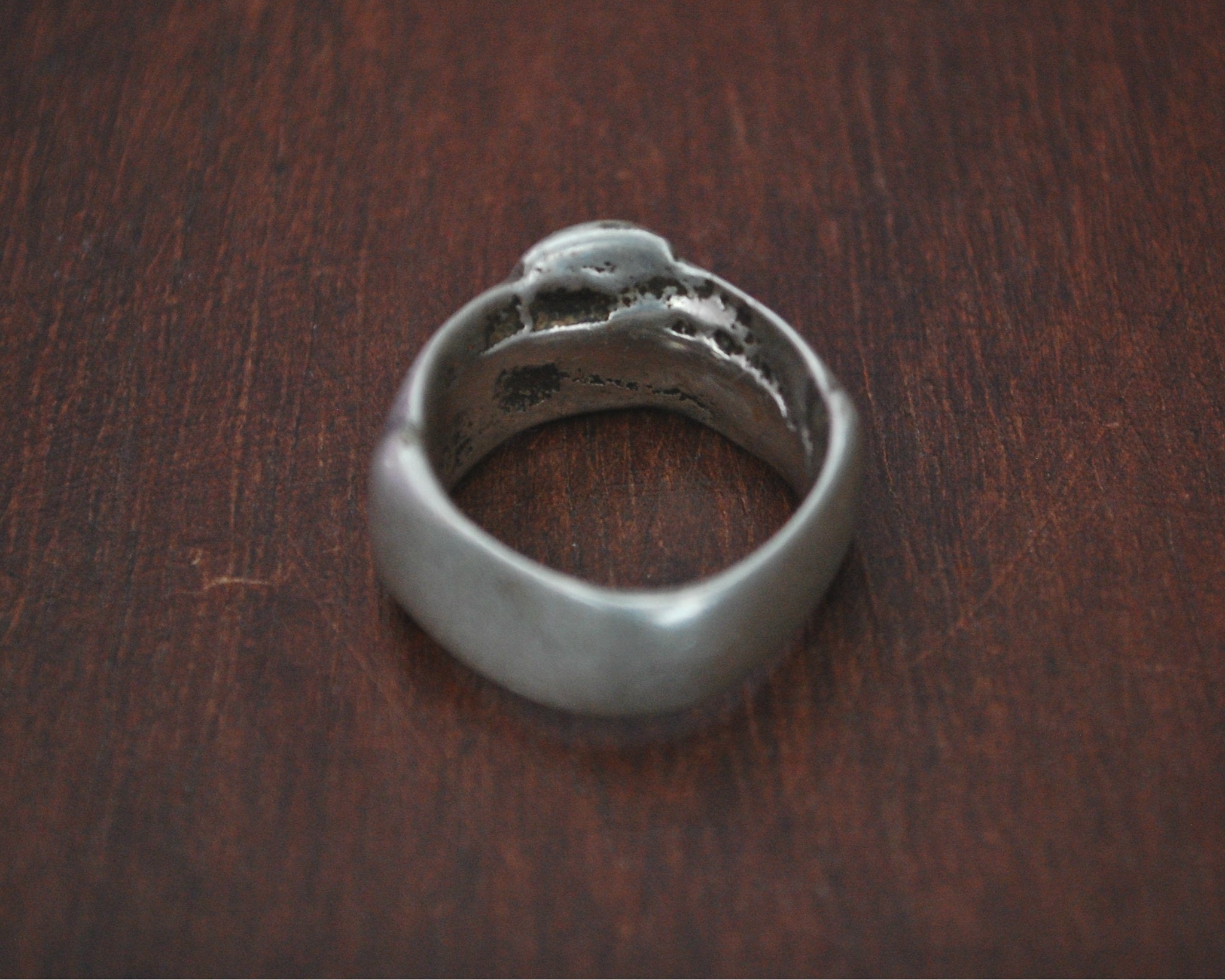 Substantial Old Berber Ring from Morocco - Size 6