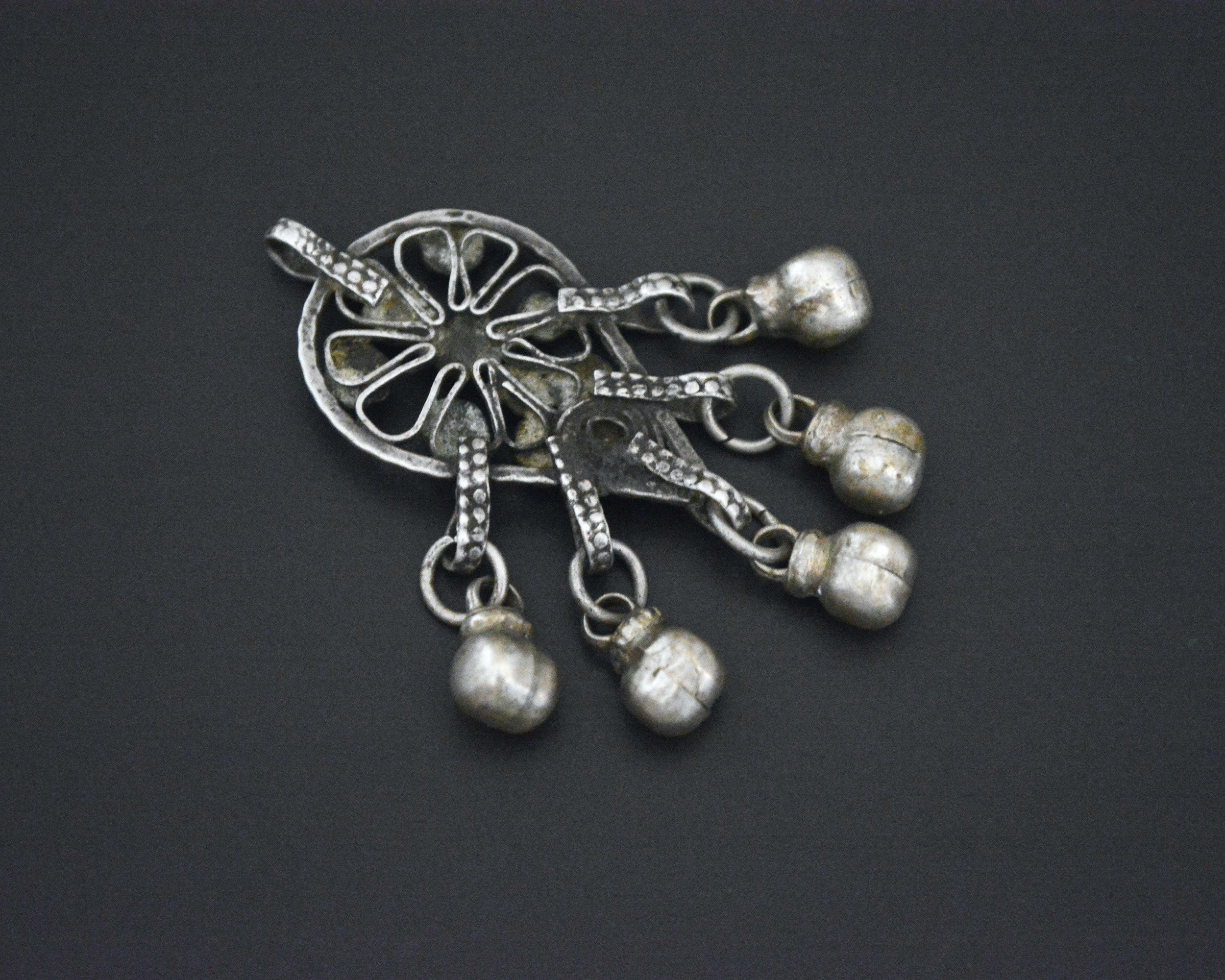 Antique Yemeni Pendant with Bells