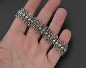 Ethnic Link Bracelet with Pin