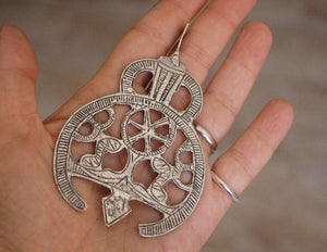 Lybian Hilal Pendant - Berber Pendant